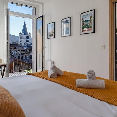 Le Balcon Annecien 4 - Rooftop View For 2-4 People アヌシー エクステリア 写真