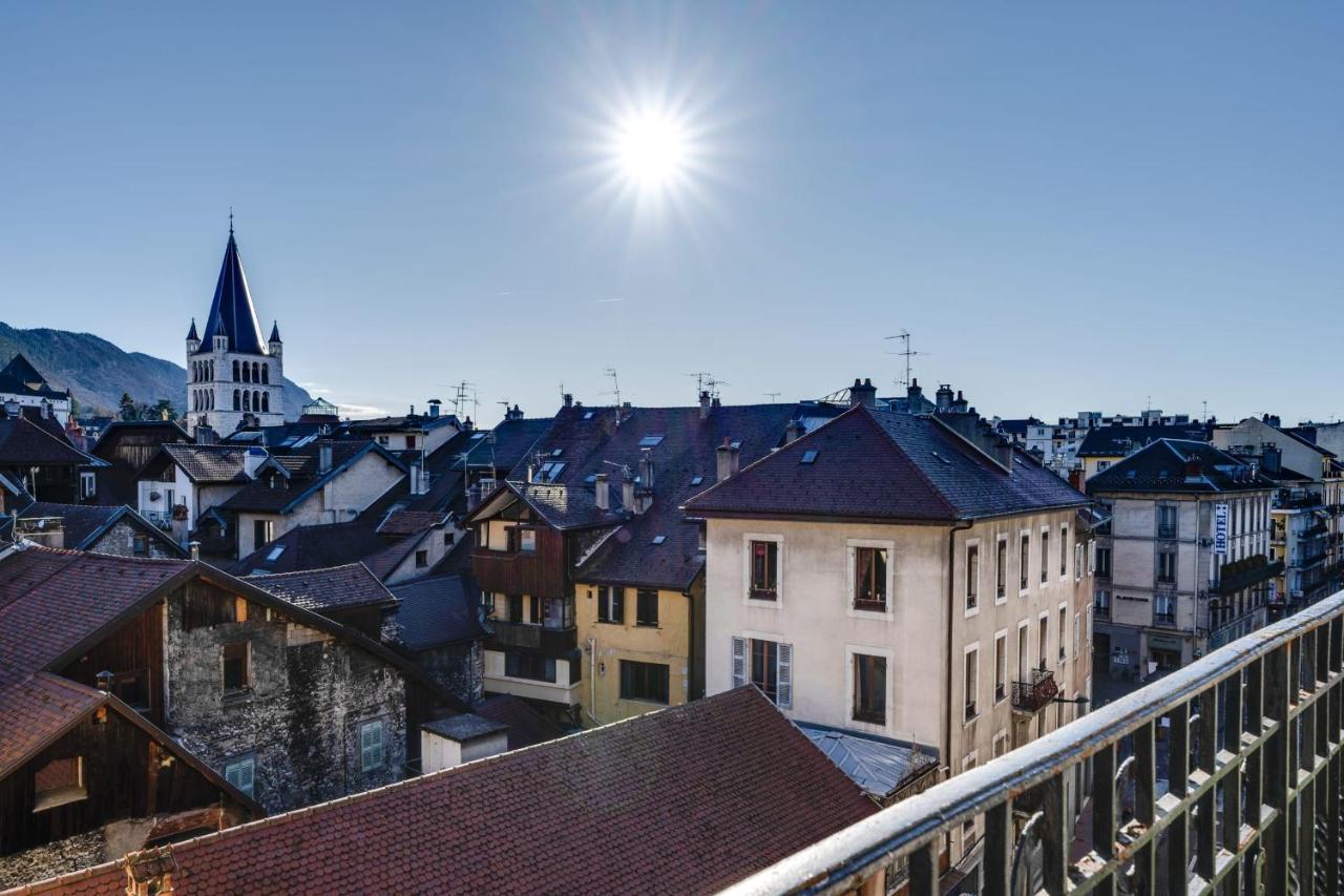 Le Balcon Annecien 4 - Rooftop View For 2-4 People アヌシー エクステリア 写真