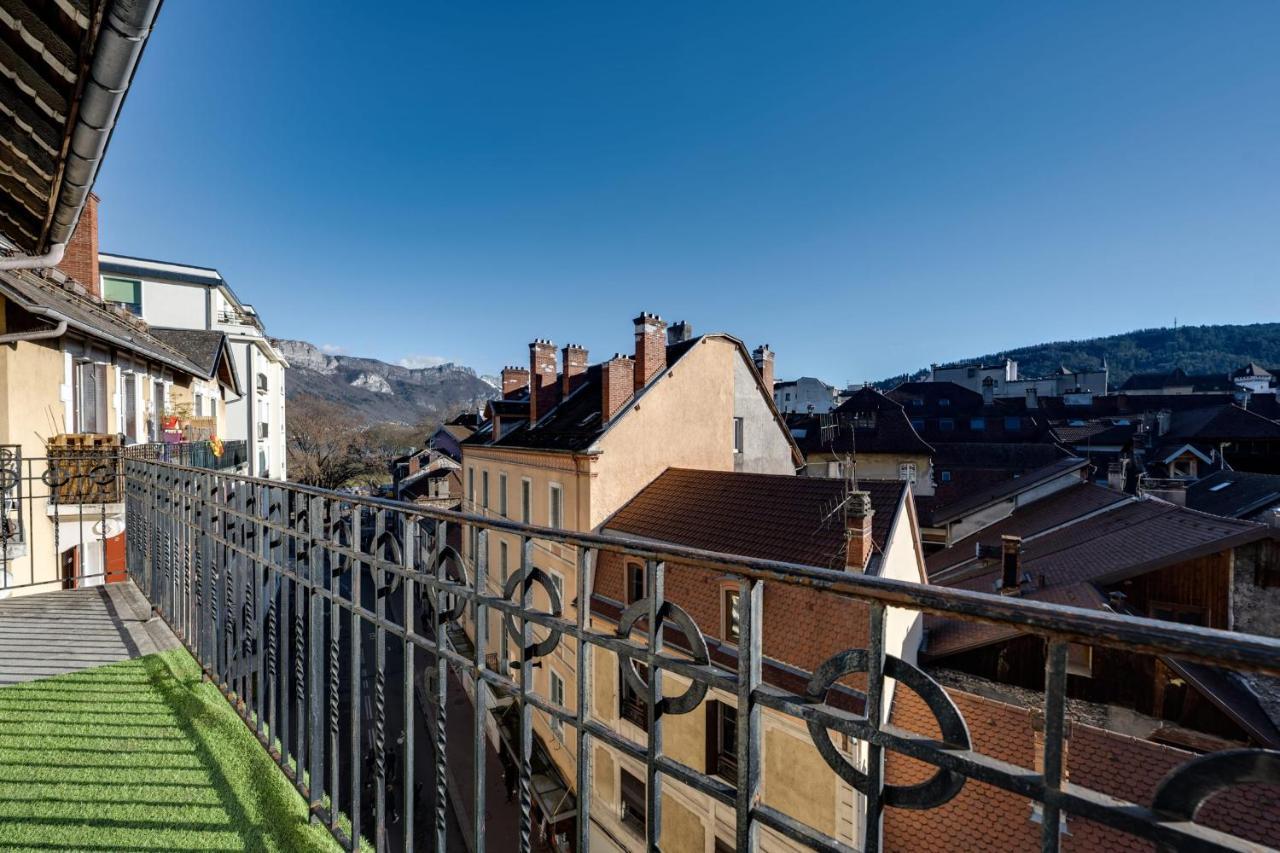 Le Balcon Annecien 4 - Rooftop View For 2-4 People アヌシー エクステリア 写真